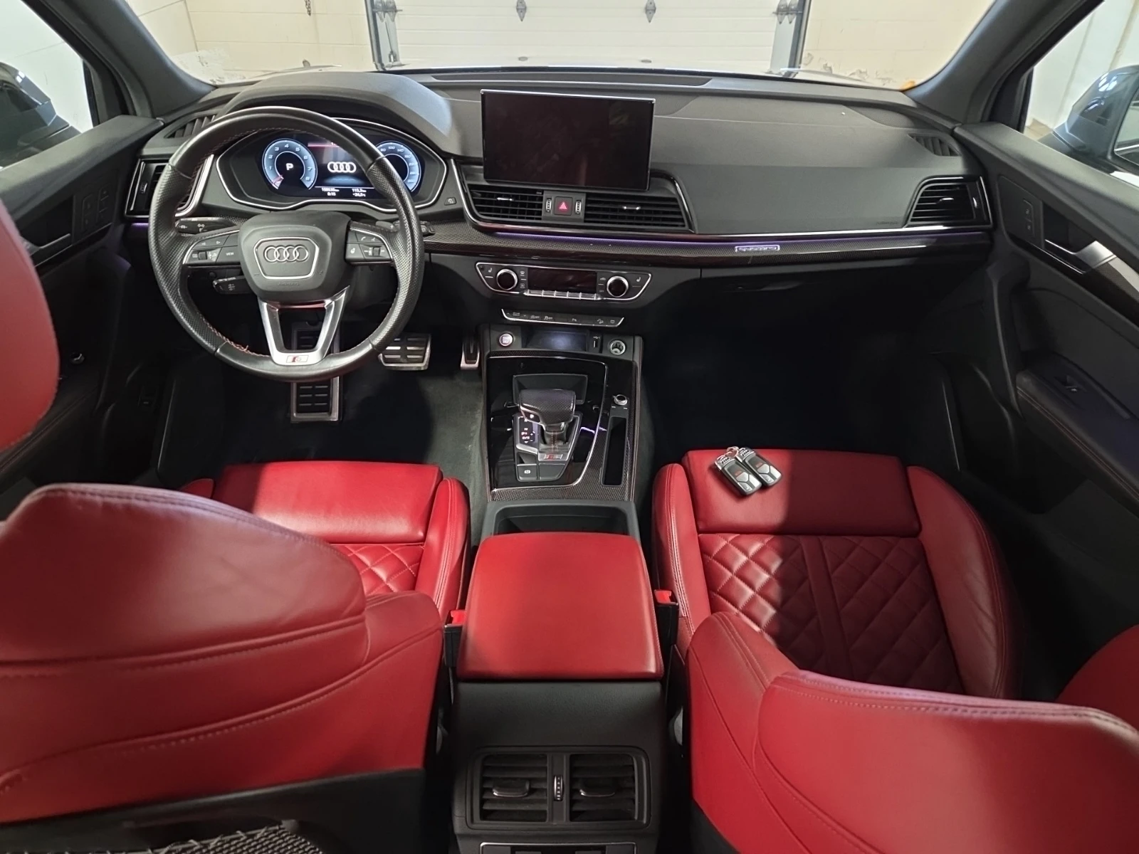 Audi SQ5 * PROGRESSIV * CARFAX * Бeз инциденти * От VW *  , снимка 12 - Автомобили и джипове - 55125395