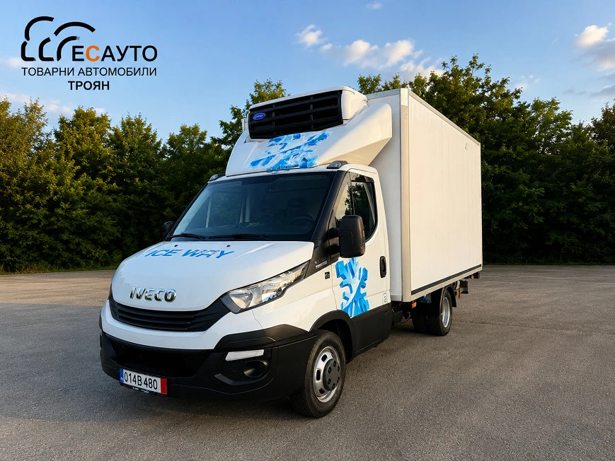 Iveco 35c18 HI-MATIC* ХЛАДИЛЕН-29* 3.70* БОРД+ ВРАТИ* ТОК* КЛИ
