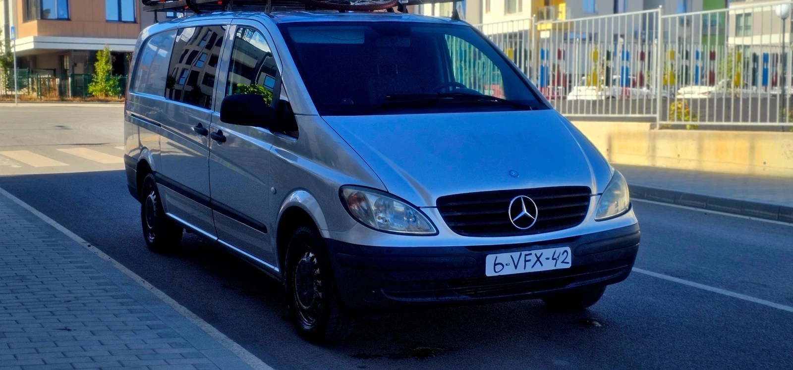 Mercedes-Benz Vito Vito 111CDI 2.2 6ск. КЛИМАТИК, снимка 2 - Бусове и автобуси - 56172601