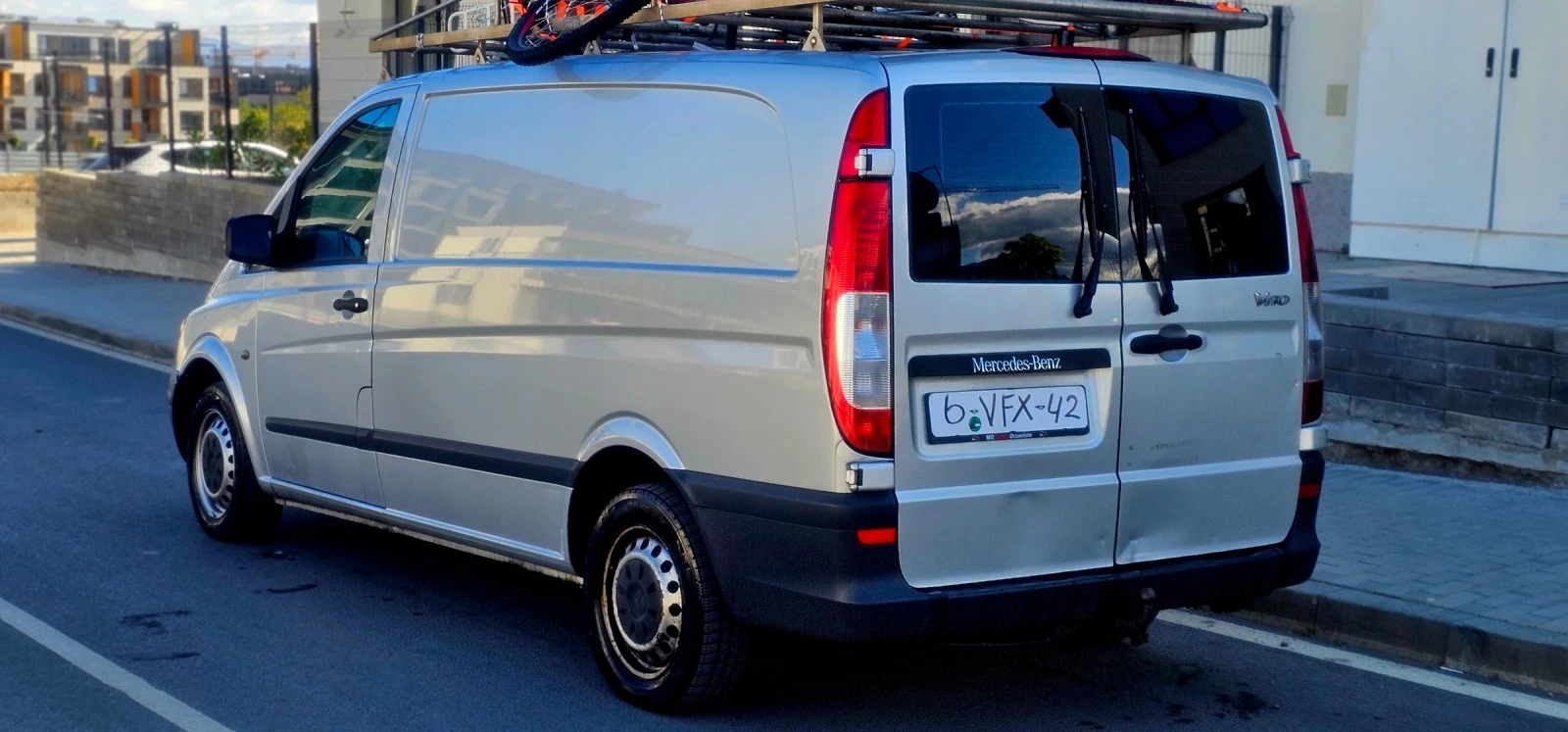 Mercedes-Benz Vito Vito 111CDI 2.2 6ск. КЛИМАТИК, снимка 4 - Бусове и автобуси - 56172601