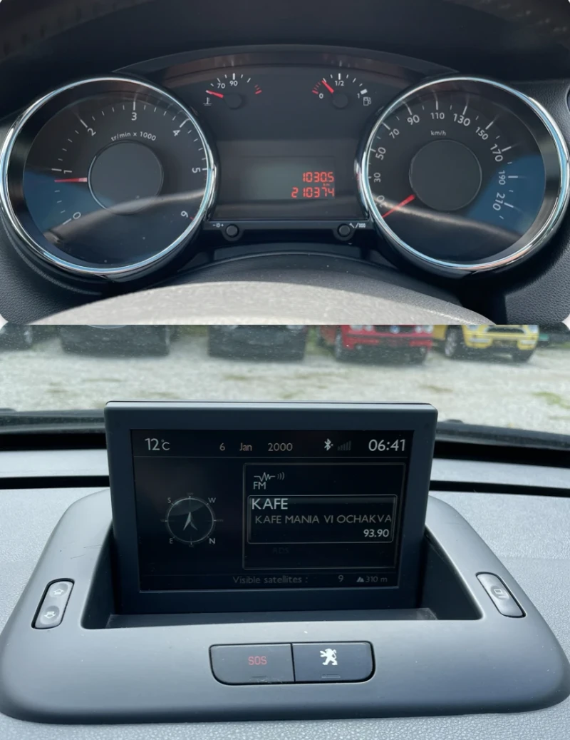 Peugeot 5008 7 места 1.6HDI панорама, снимка 17 - Автомобили и джипове - 52369968