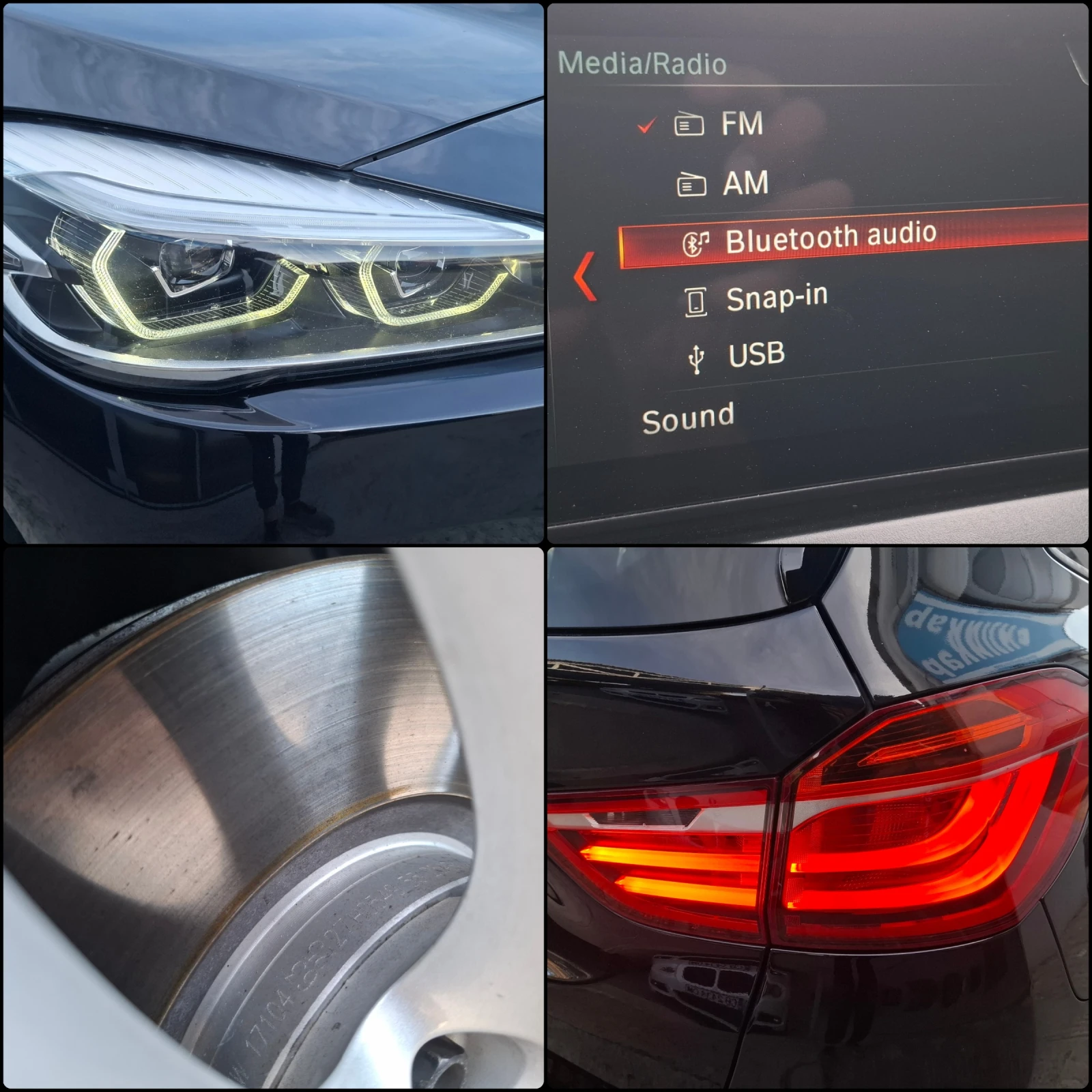 BMW 2 Gran Tourer 4x4-LED-КАМЕРА-SWISS, снимка 15 - Автомобили и джипове - 56332658
