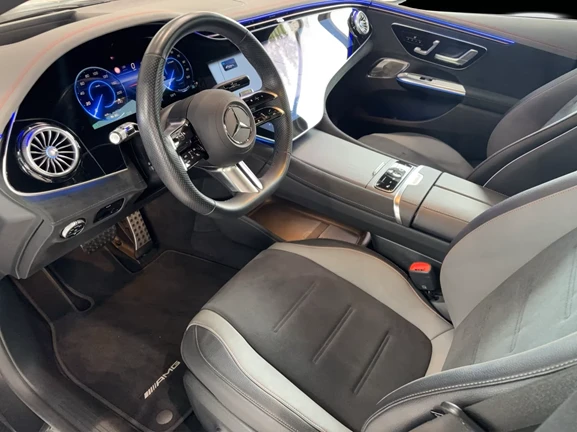Mercedes-Benz EQE 500 4Matic = AMG Line = Manufaktur Гаранция - изображение 7