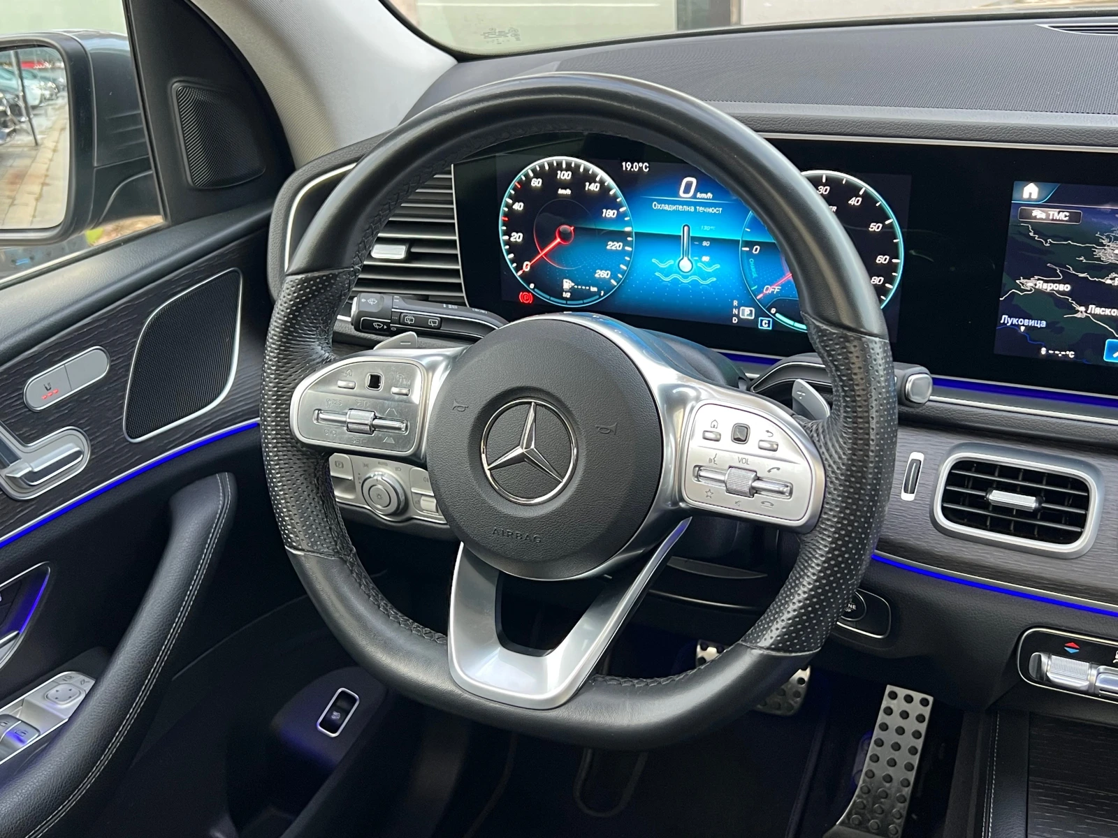 Mercedes-Benz GLE 350 de, PHEV, 9G, 4-MATIC, AMG LINE, PANO, DISTRONIC,  | Mobile.bg   11