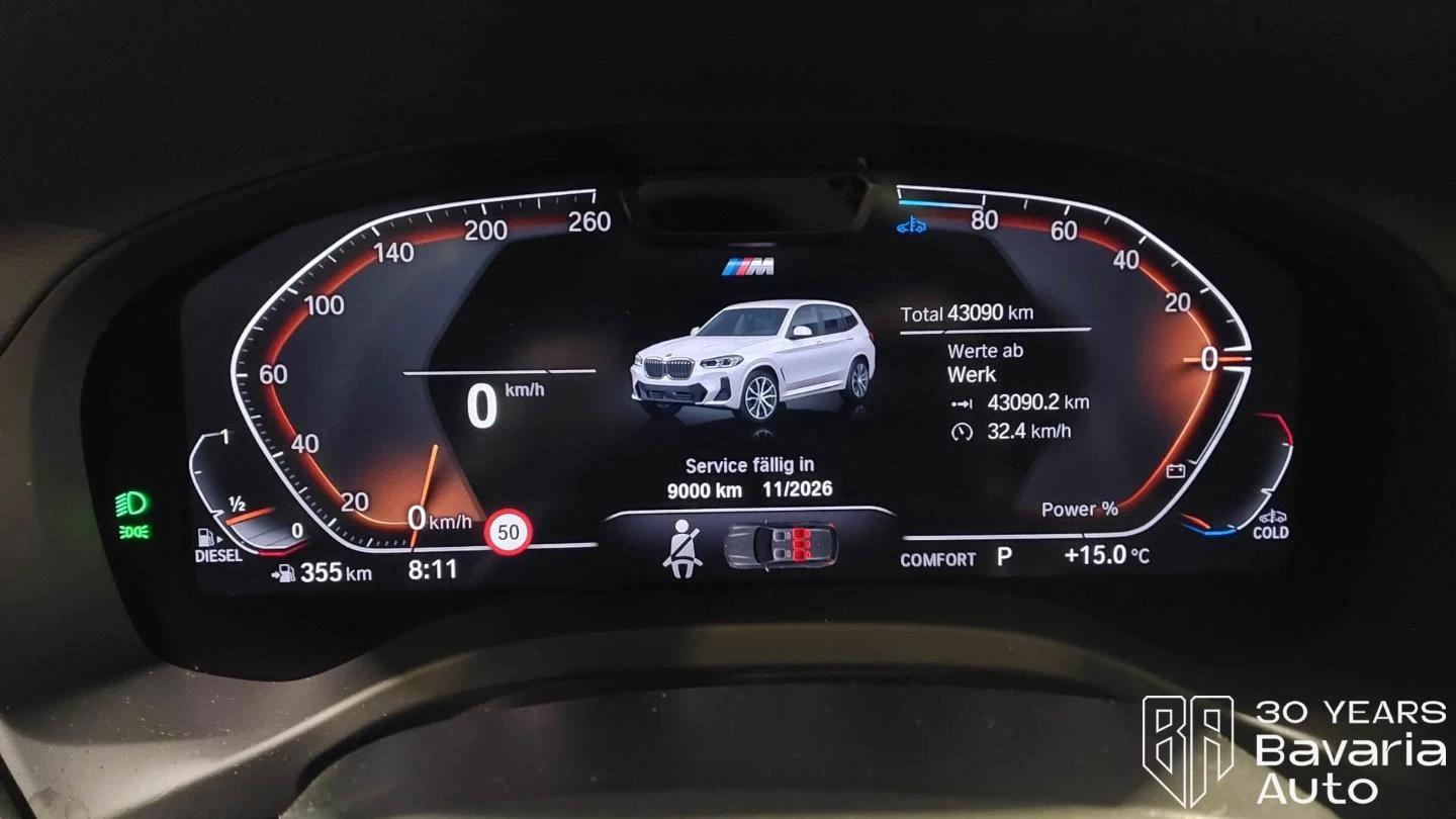 BMW X3 20d xDrive M Sport Paket Sportautomatic | Mobile.bg � ����������� 10