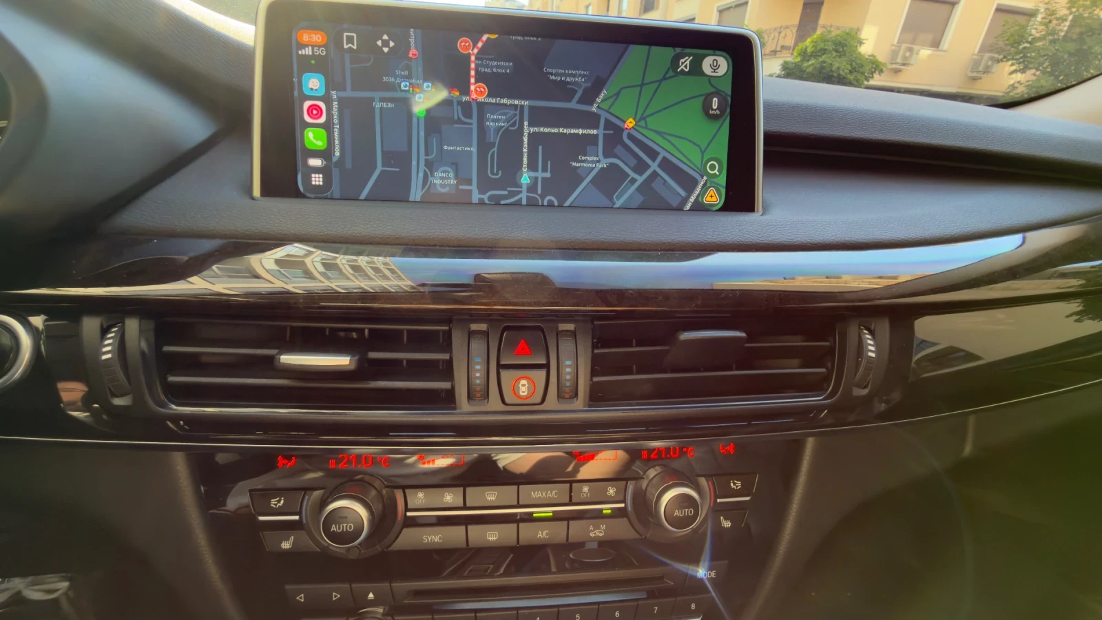 BMW X5 xDrive40d* ВАКУУМ* СМЕНЕНИ ВЕРИГИ В ГАРАНЦИЯ, снимка 8 - Автомобили и джипове - 55273270