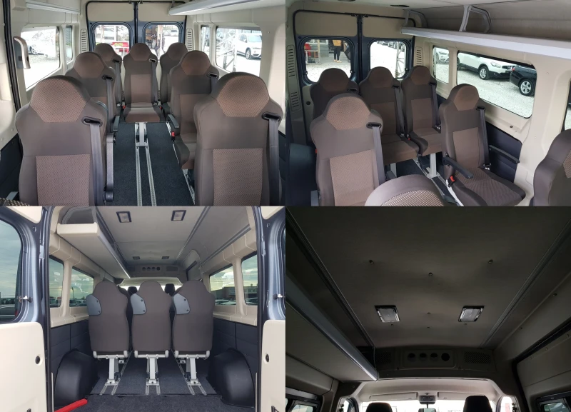 Fiat Ducato 8+ 1 места 2.3-150 к.с. ДЪЛГА ВИСОКА БАЗА ЛИЗИНГ, снимка 11 - Бусове и автобуси - 49758720