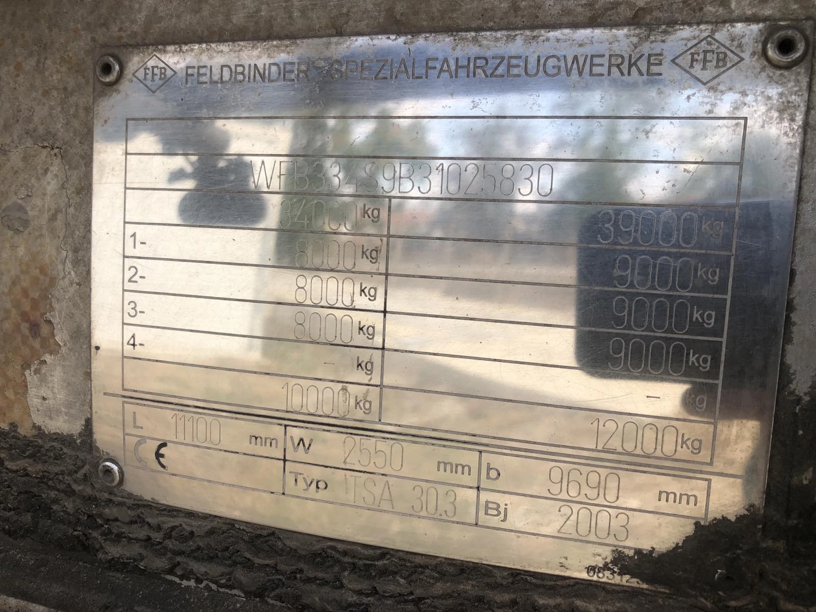 Полуремарке Feldbinder, снимка 7 - Ремаркета - 56333466