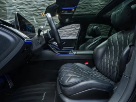 Mercedes-Benz S 580 4MATIC* PANO* HUD* Масаж* Burm* Long* Обдухв* DIGI, снимка 7