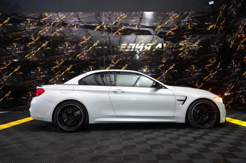 BMW M4 CABRIO CARBON РЯДКА КОЖА H&K ЛИЗИНГ 100%, снимка 9 - Автомобили и джипове - 53004620