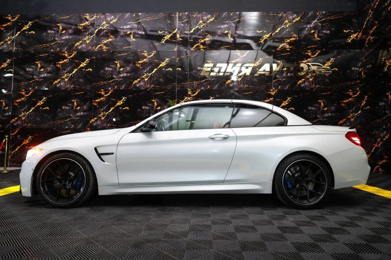 BMW M4 CABRIO CARBON РЯДКА КОЖА H&K ЛИЗИНГ 100%, снимка 10 - Автомобили и джипове - 53004620
