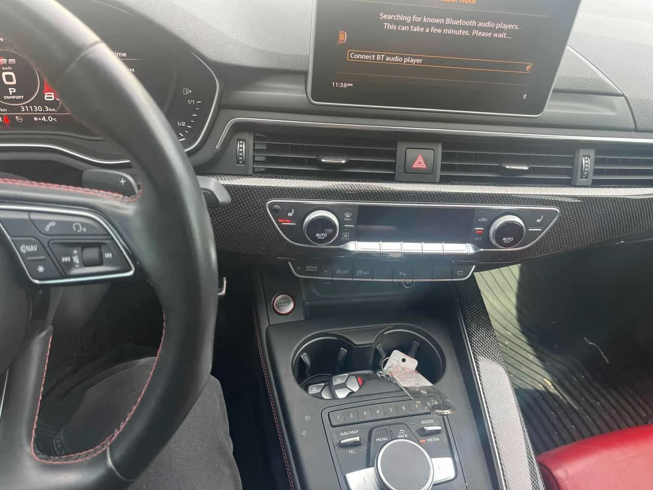 Audi S5 Technik/CARFAX/DIS/360/PANO/ОТ AUDI, снимка 8 - Автомобили и джипове - 53980889