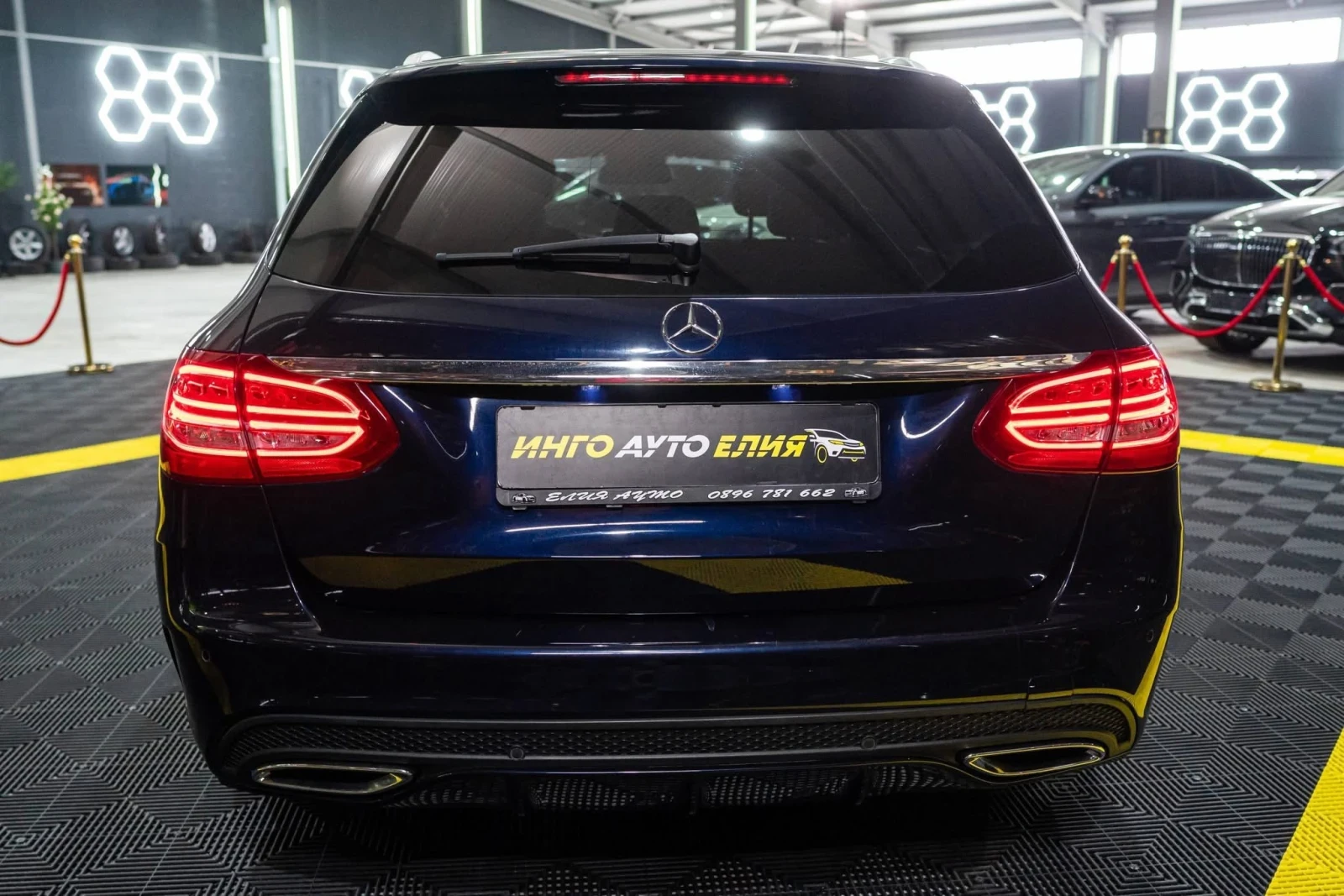 Mercedes-Benz C 250 D FULL AMG LINE LED NAVI BURM ������ 100% | Mobile.bg � ����������� 8