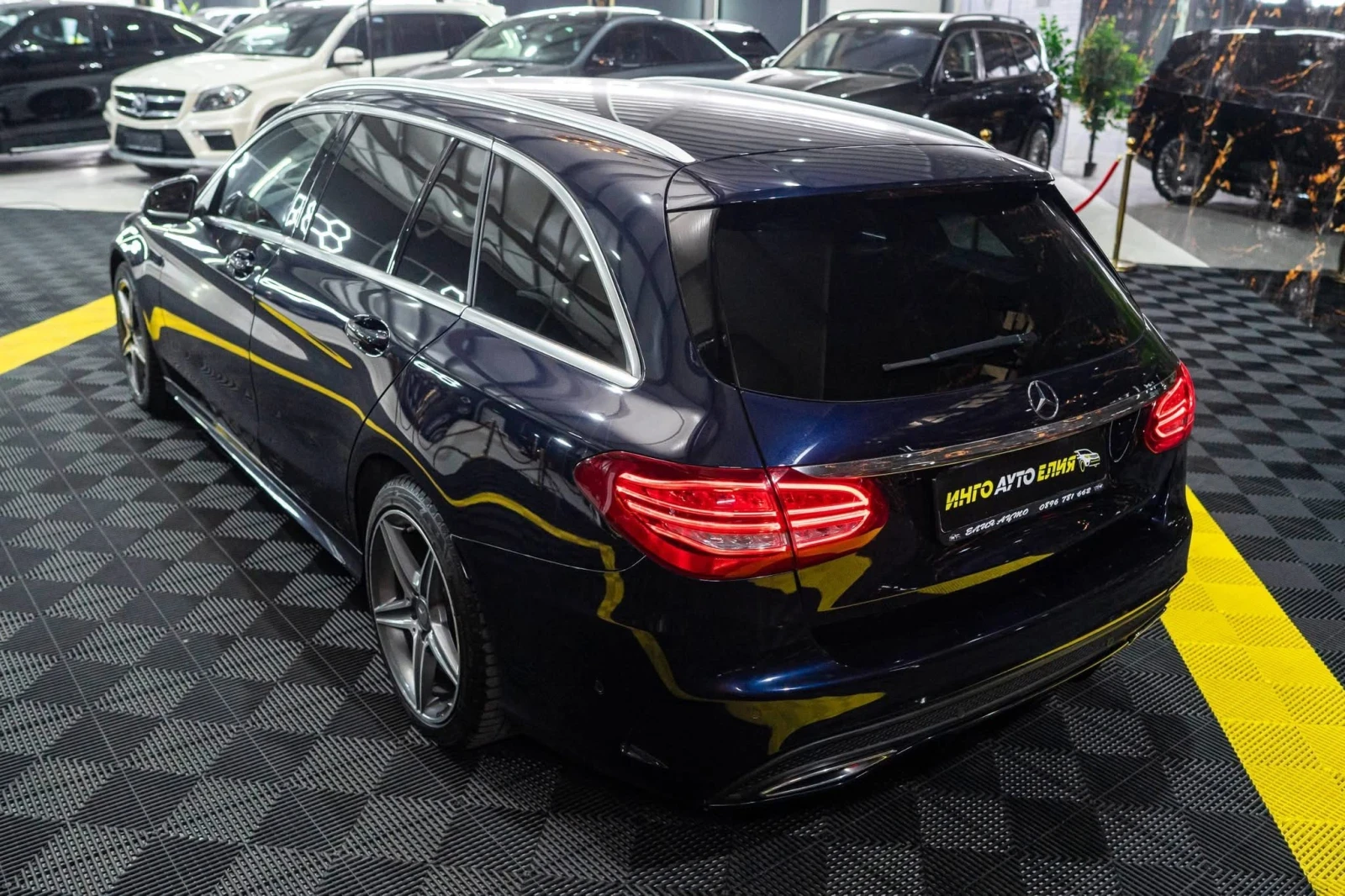Mercedes-Benz C 250 D FULL AMG LINE LED NAVI BURM ������ 100% | Mobile.bg � ����������� 7