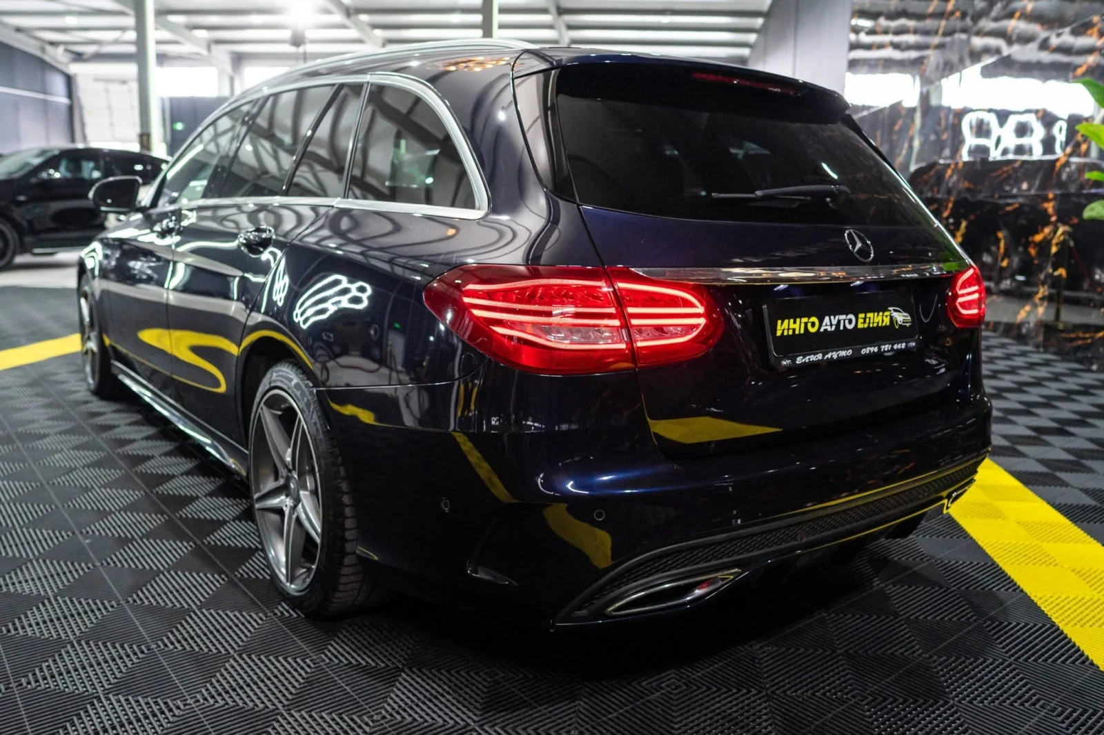 Mercedes-Benz C 250 D FULL AMG LINE LED NAVI BURM ������ 100% | Mobile.bg � ����������� 6