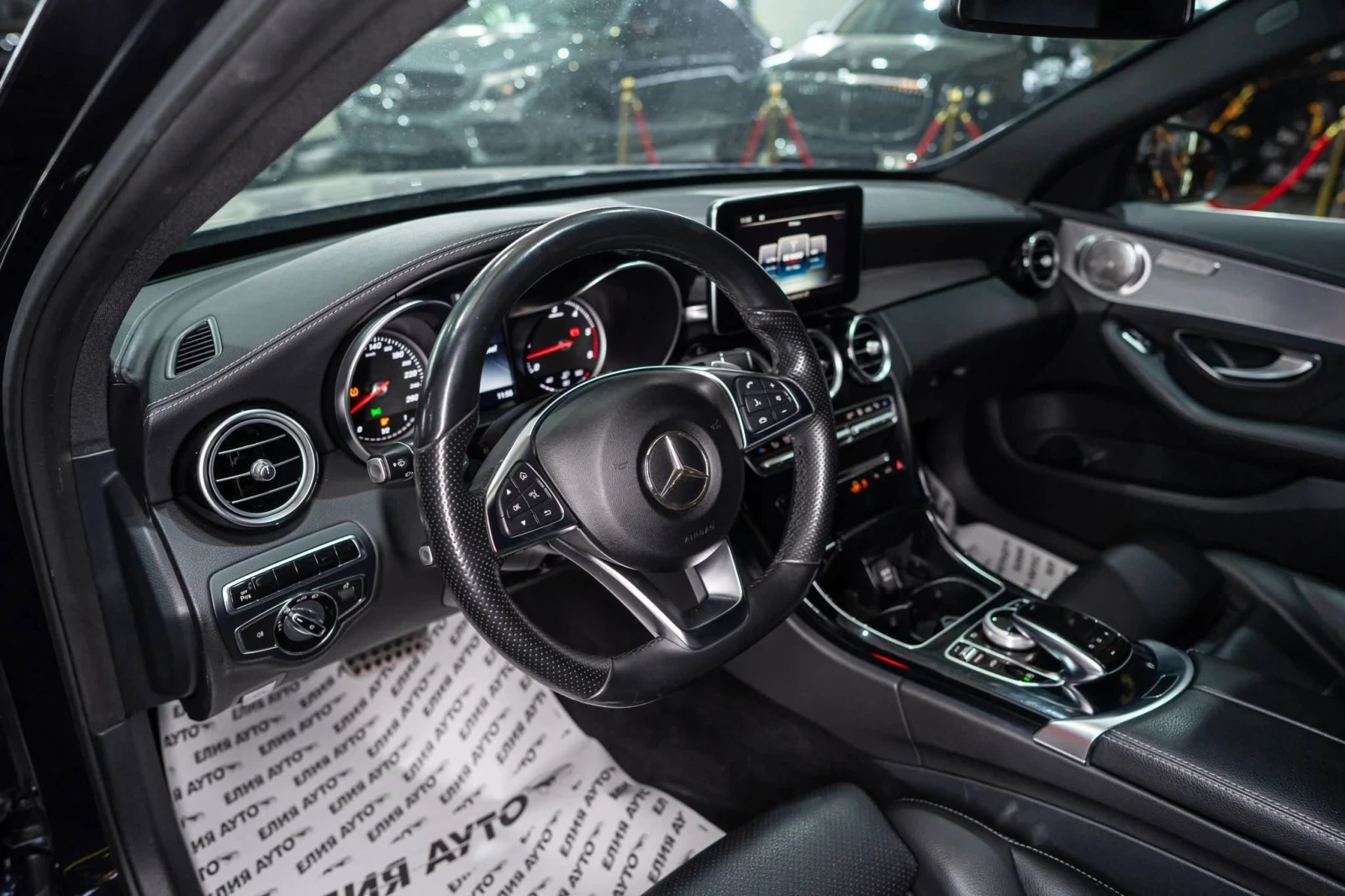 Mercedes-Benz C 250 D FULL AMG LINE LED NAVI BURM ������ 100% | Mobile.bg � ����������� 11