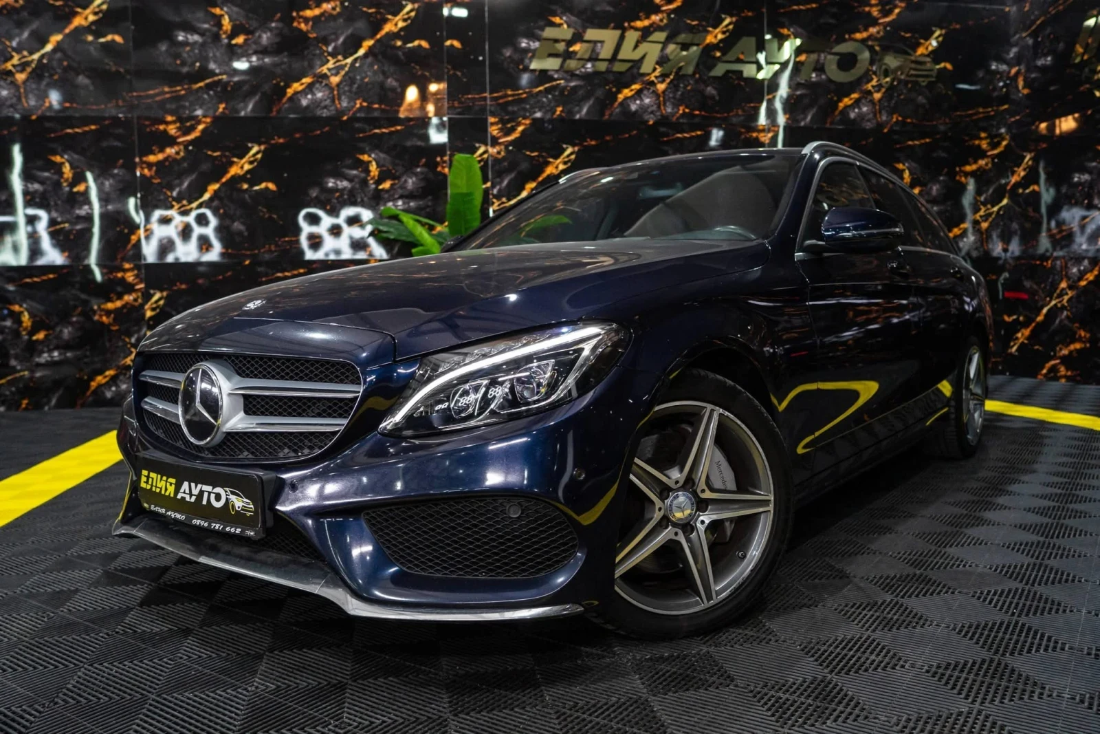 Mercedes-Benz C 250 D FULL AMG LINE LED NAVI BURM ������ 100% | Mobile.bg � ����������� 4