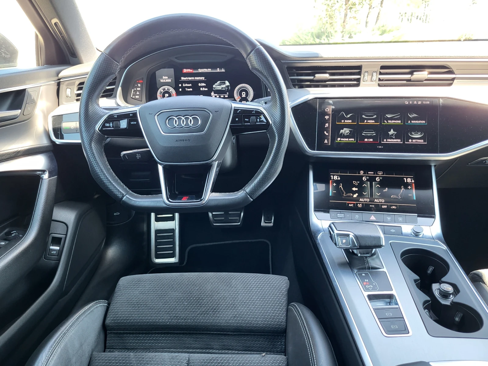Audi A6 40 TDI, S-line, Matrix, снимка 11 - Автомобили и джипове - 54886903