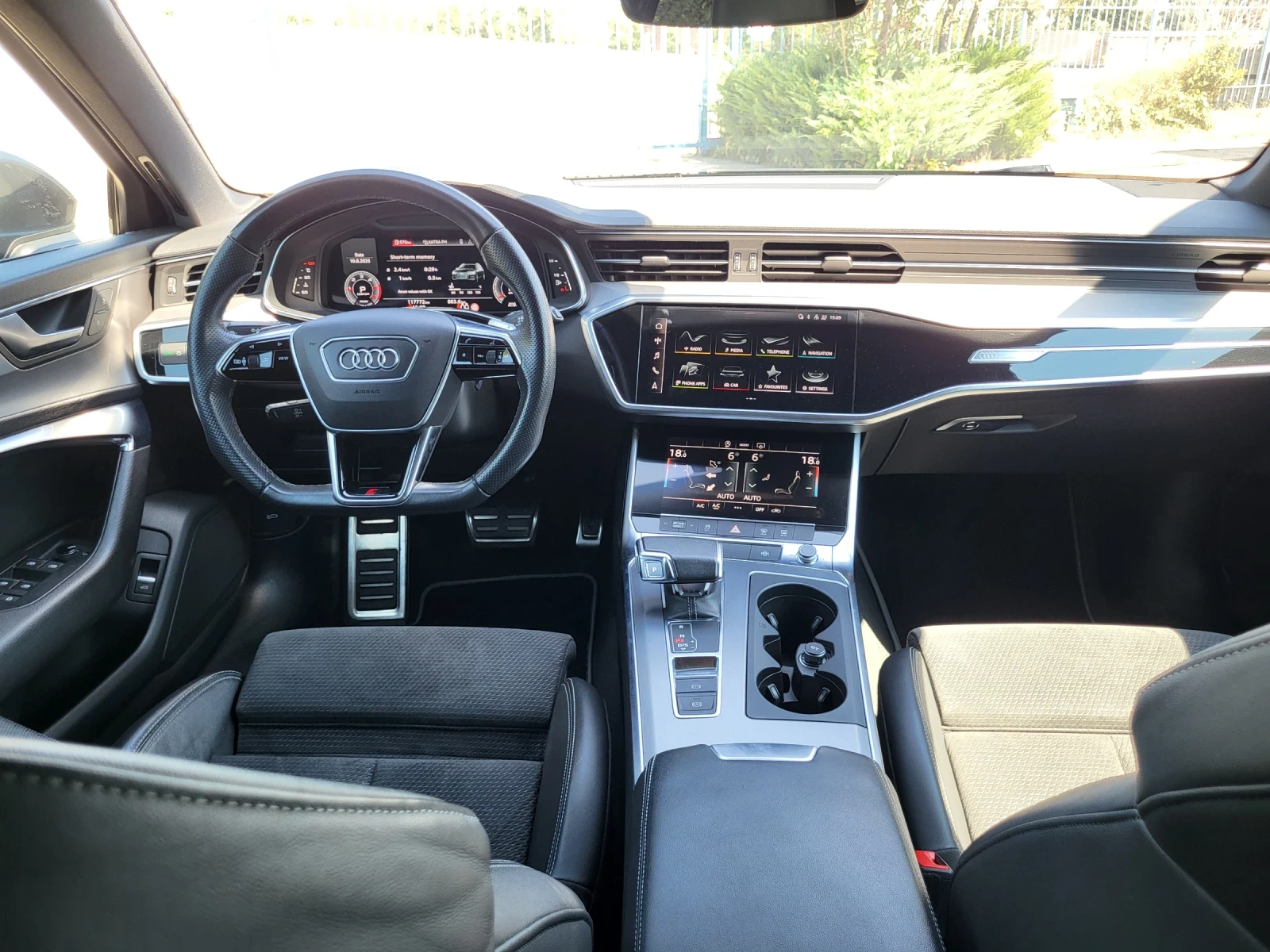 Audi A6 40 TDI, S-line, Matrix, снимка 10 - Автомобили и джипове - 54886903