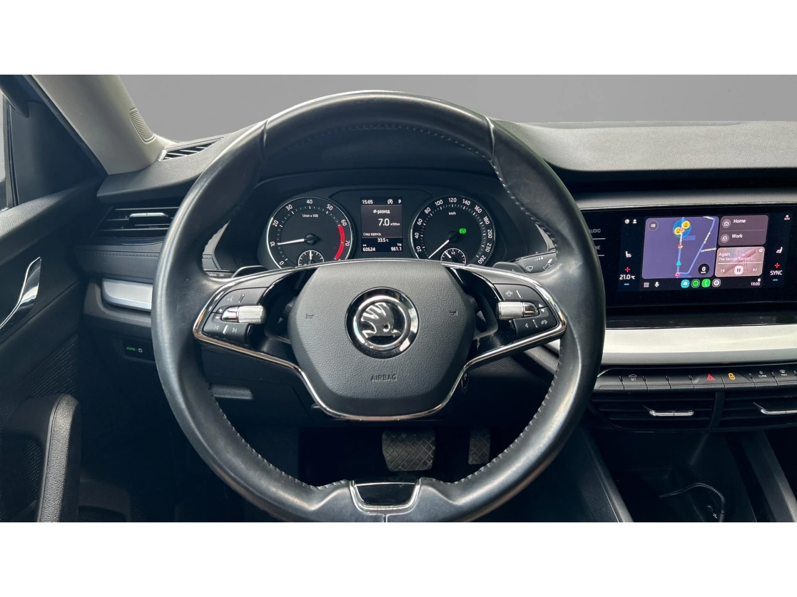 Skoda Octavia 1.5 Е-TSi  А/T, Месечна вноска от 255  , снимка 14 - Автомобили и джипове - 54961960