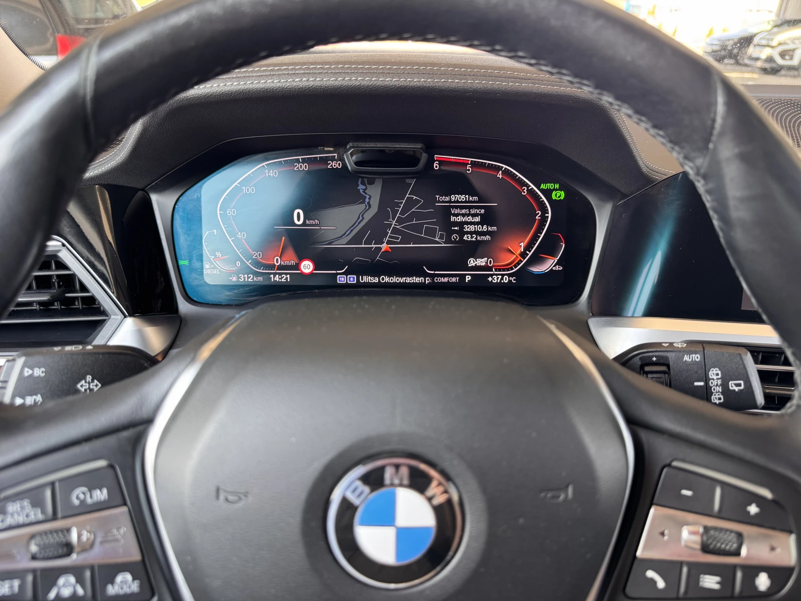BMW 320 X line/2.0d/190k.c./8AT/4х4, снимка 12 - Автомобили и джипове - 55751465