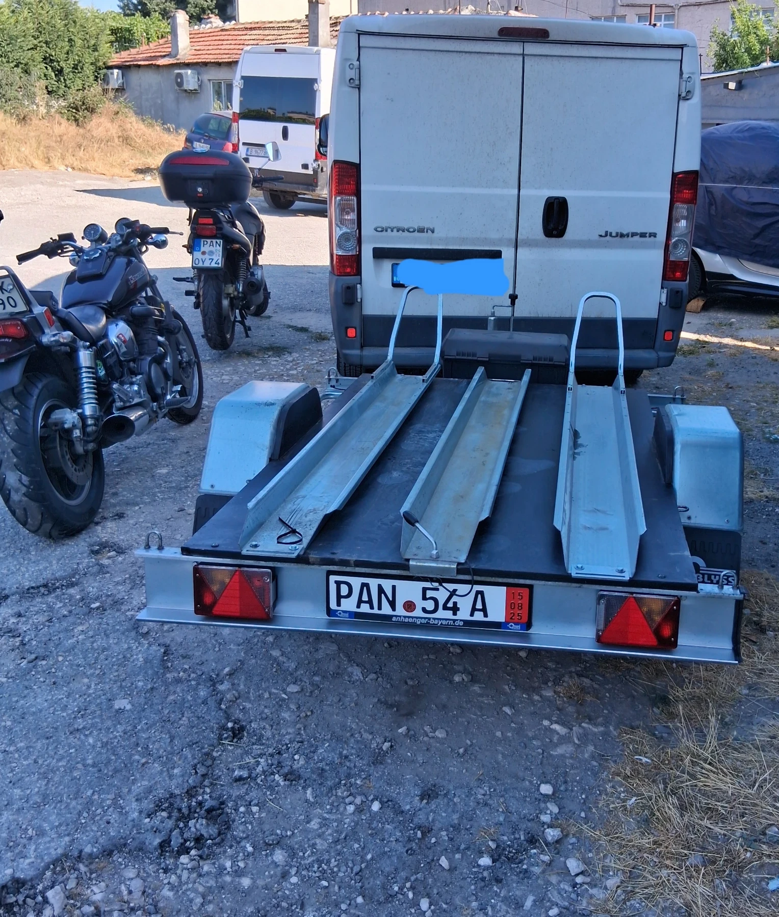 За автомобил Други Blyss MOTO 2  P75T, снимка 2 - Ремаркета - 54661156