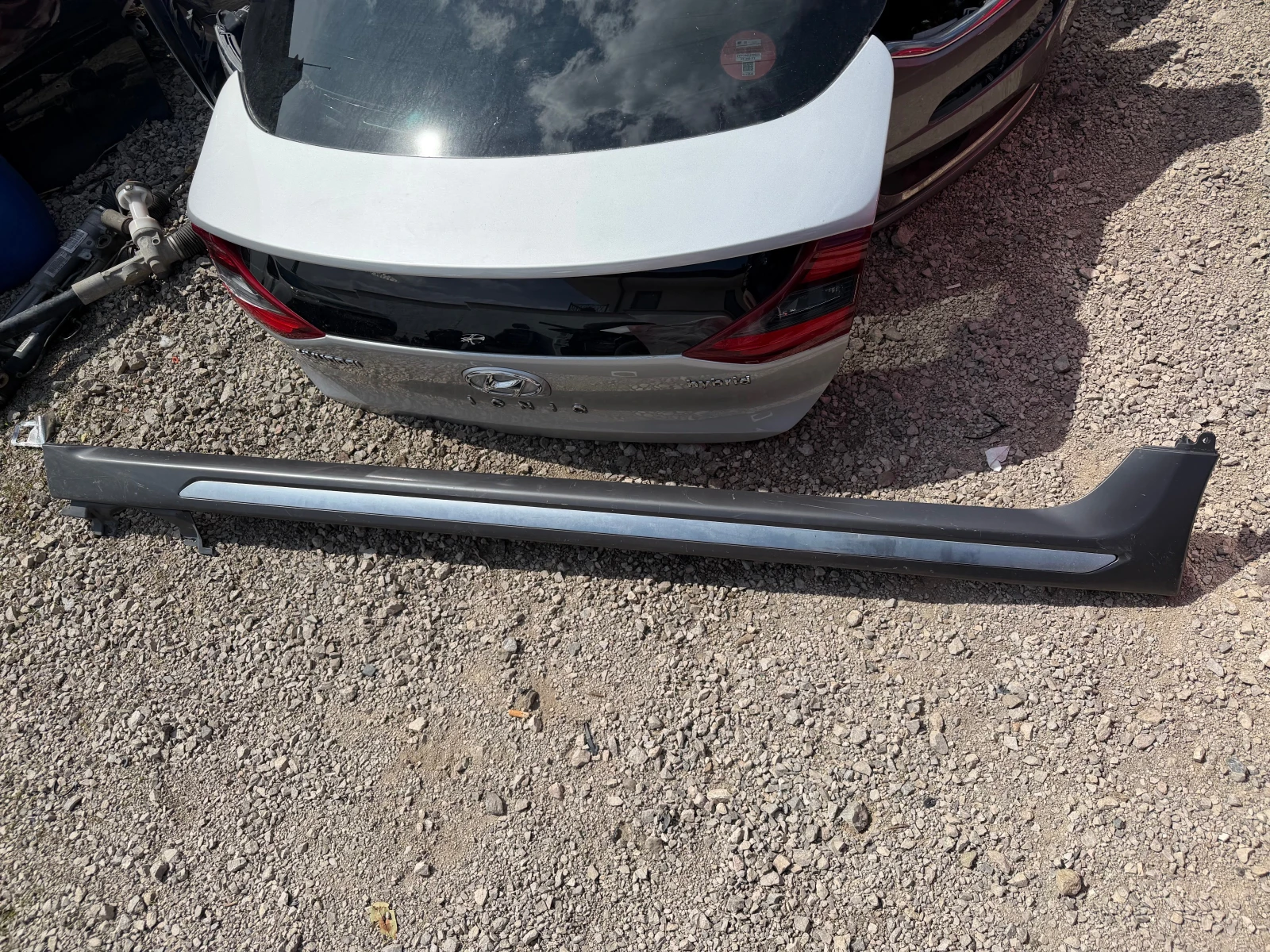 Peogeot 508RXH 2016г ляв декоративен праг 9674306777