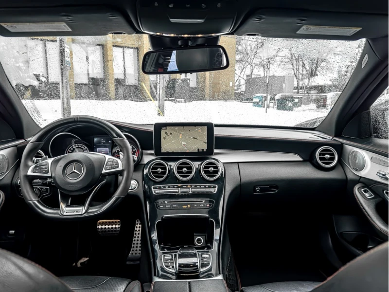 Mercedes-Benz C 43 AMG * * CARFAX * * АВТОКРЕДИТ * * , снимка 9 - Автомобили и джипове - 52931307