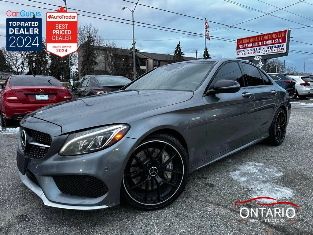 Mercedes-Benz C 43 AMG DISTONIC* BURMESTER* ALCANTARA* AMBIENT* , снимка 1