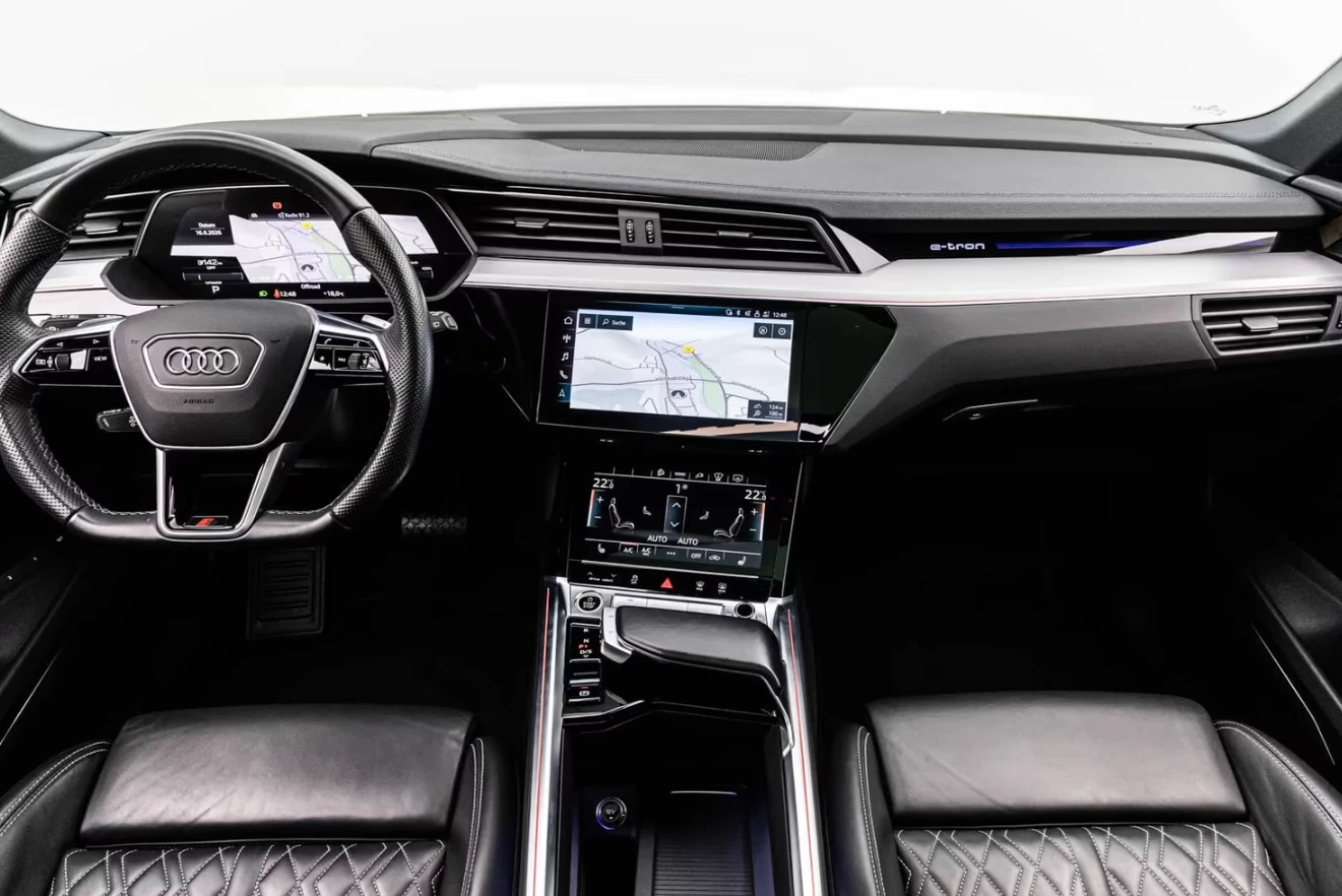 Audi E-Tron 50* S-LINE* PANO* B&O* HUD* MATRIX* 360* , снимка 14 - Автомобили и джипове - 55294606