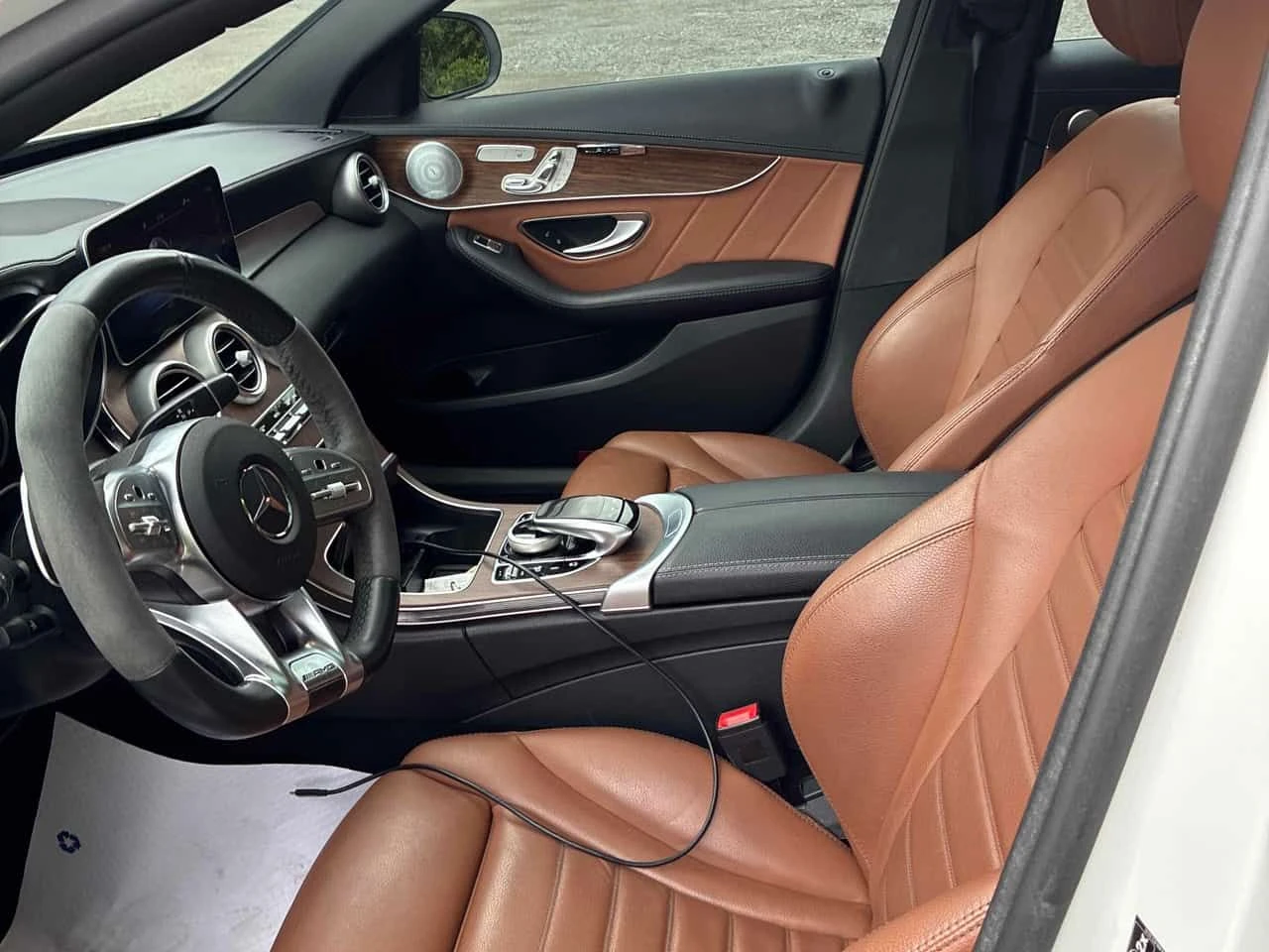Mercedes-Benz C 43 AMG * 43 * АВТОКРЕДИТ БЕЗ ПЪРВОНАЧАЛНА ВНОСКА* , снимка 16 - Автомобили и джипове - 55390607