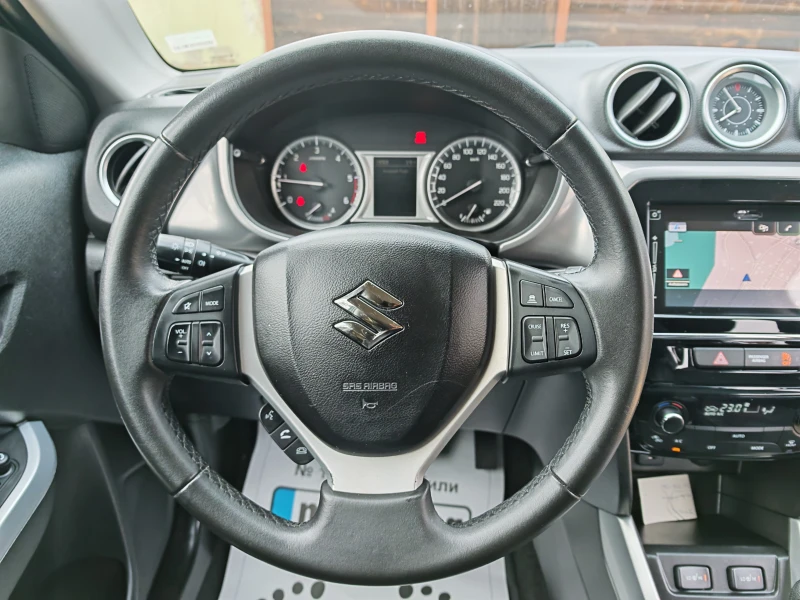 Suzuki Vitara 1.6D-Navi, Кожа, Дистроник, Подгрев, Камера, снимка 13 - Автомобили и джипове - 52927810