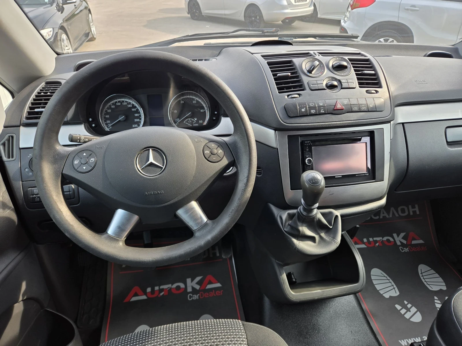 Mercedes-Benz Vito 2.2CDI-136кс= 6ск= FACE= NAVI= ПОДГРЕВ, снимка 10 - Бусове и автобуси - 55849832
