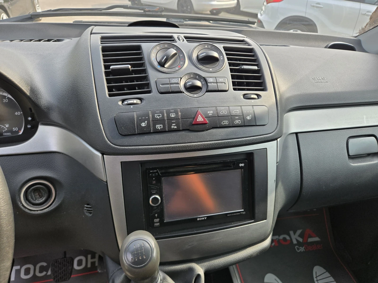Mercedes-Benz Vito 2.2CDI-136кс= 6ск= FACE= NAVI= ПОДГРЕВ, снимка 15 - Бусове и автобуси - 55849832