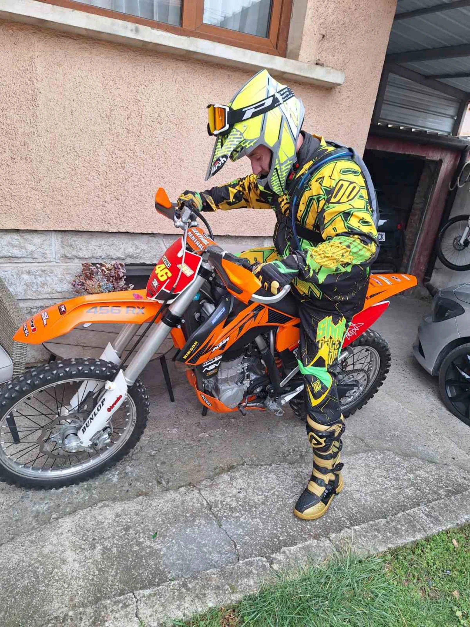 Ktm SX-F 450i + мото екип - изображение 7