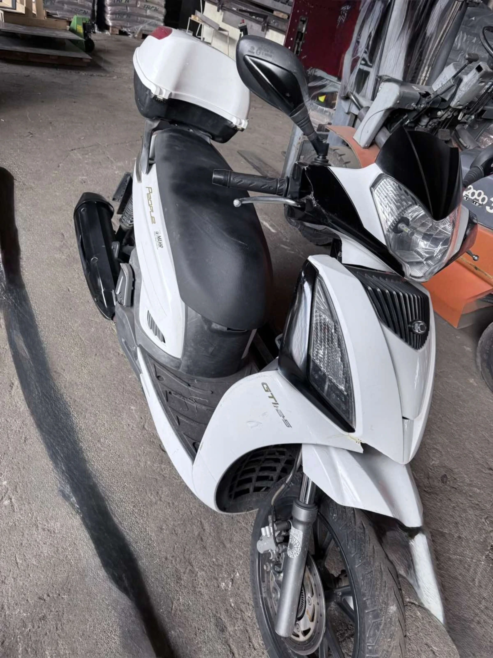 Kymco People GTI 125, снимка 4 - Мотоциклети и мототехника - 55105650