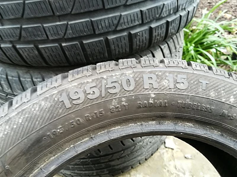 Гуми Зимни 195/50R15, снимка 7 - Гуми и джанти - 24204680