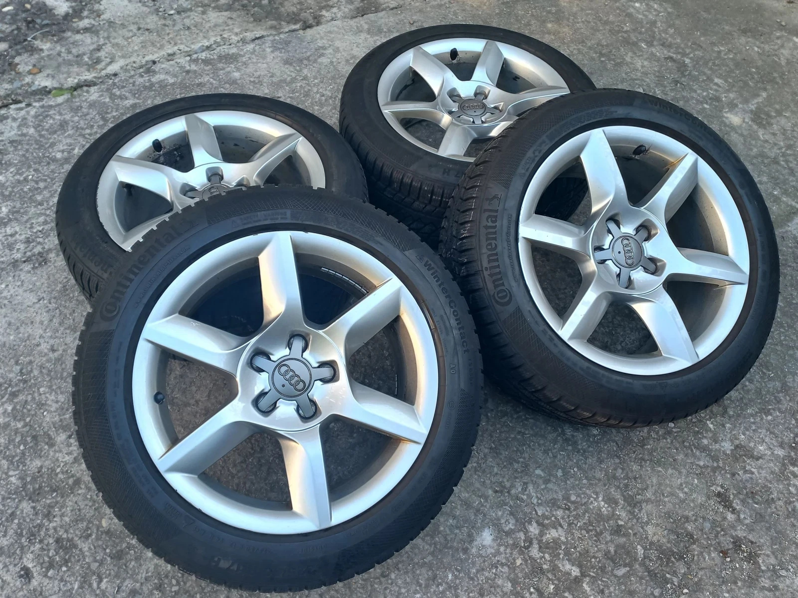 Гуми с джанти 225/50R17 за Audi | Mobile.bg — изображение 1