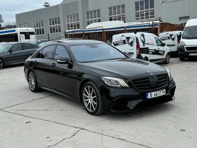 Mercedes-Benz S 350 AMG-Пакет Long 4 Matic FaceLift, снимка 3 - Автомобили и джипове - 52656008