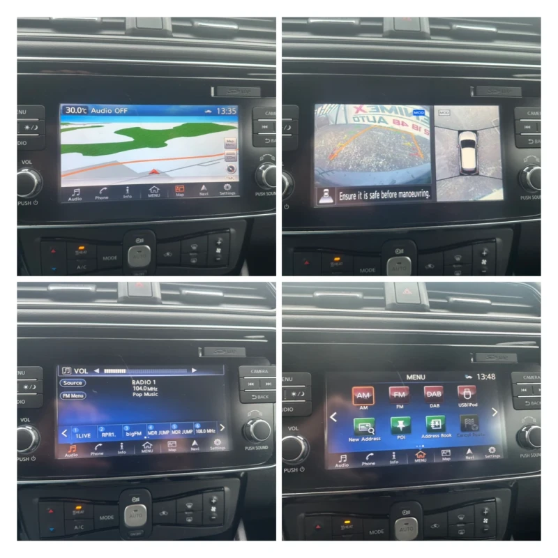 Nissan Leaf  40kw* REALNI KM* FULL* , снимка 12 - Автомобили и джипове - 52694644