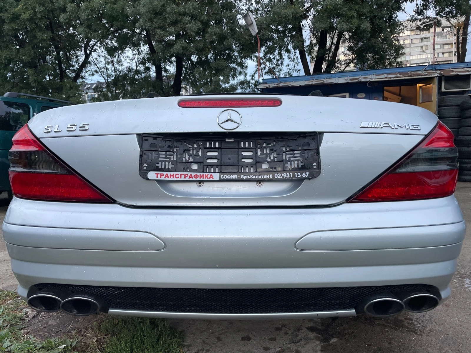 Mercedes-Benz SL 55 AMG 41х.мили | Mobile.bg — изображение 16