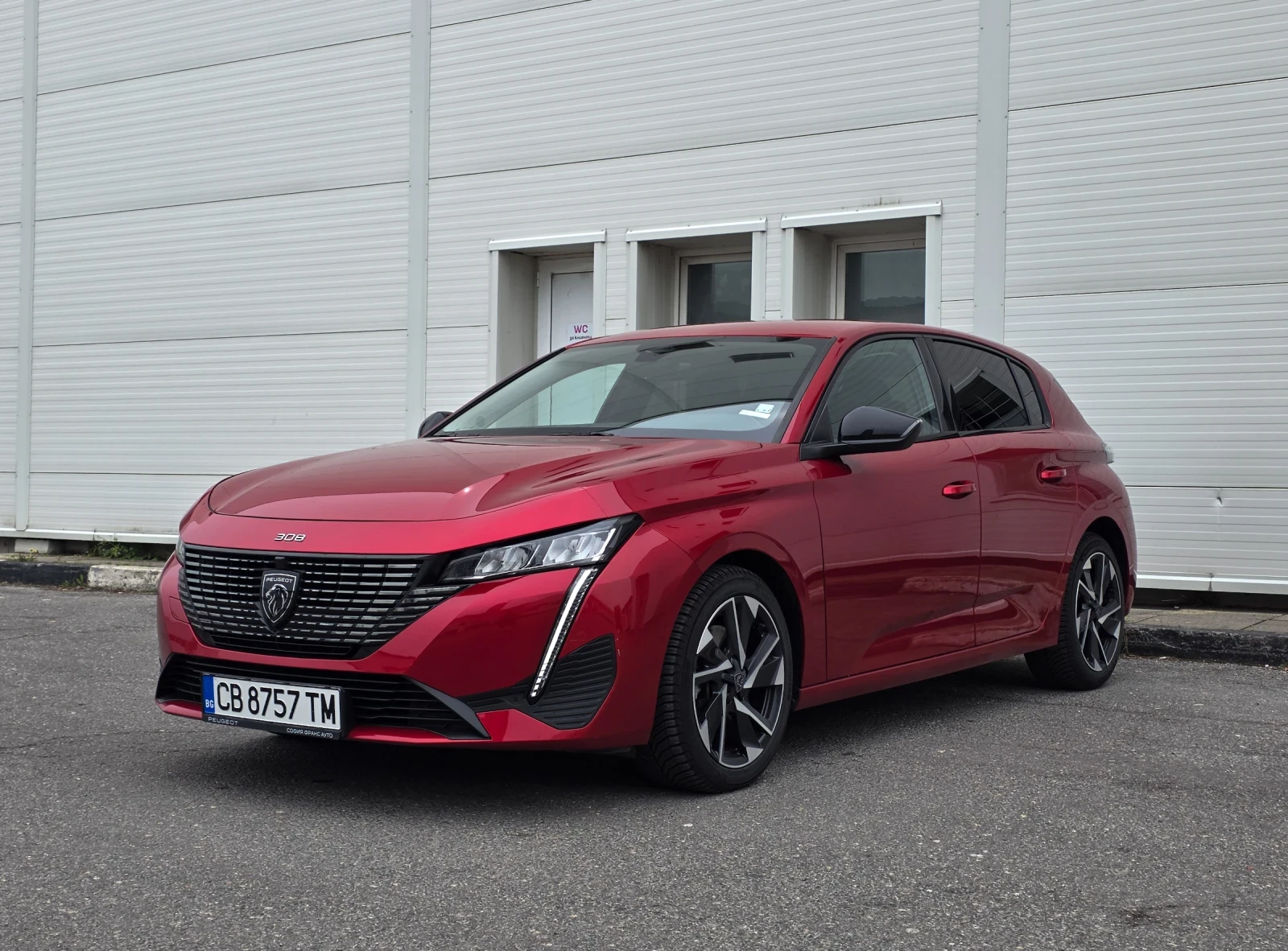 Peugeot 308 1.5 HDI Allure Pack 24хил. Км Гаранция от БГ, снимка 2 - Автомобили и джипове - 54465682