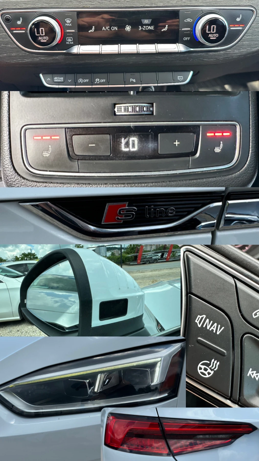 Audi A5 Sportback, Sline, Quattro, 2.0T, снимка 13 - Автомобили и джипове - 54831503