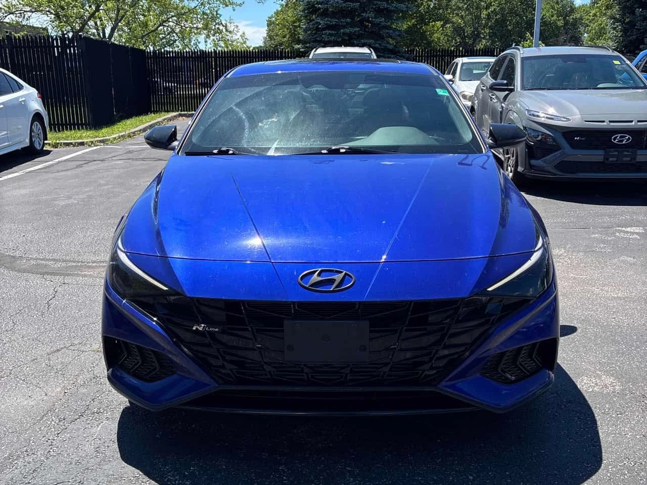 Hyundai Elantra * N Line * CARFAX * БЕЗ ПЪРВОНАЧАЛНА ВНОСКА, снимка 6 - Автомобили и джипове - 54891198