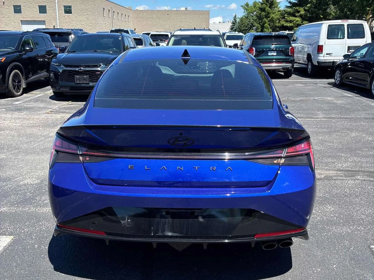 Hyundai Elantra * N Line * CARFAX * БЕЗ ПЪРВОНАЧАЛНА ВНОСКА, снимка 4 - Автомобили и джипове - 54891198