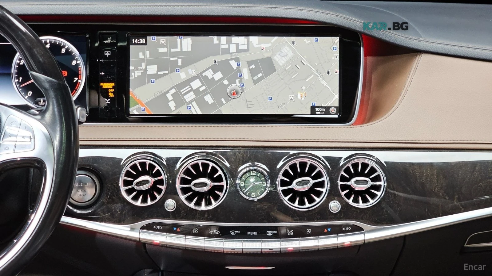 Mercedes-Benz S 400 LONG* 4MATIC* BURM* PANO* ��������* 360* HUD | Mobile.bg � ����������� 14