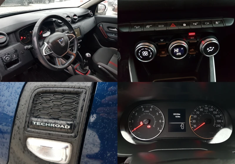 Dacia Duster 1.5 DCI - 116 к.с. 4WD КЕЙ ЛЕС КАМЕРИ 360 градуса , снимка 14 - Автомобили и джипове - 53123747