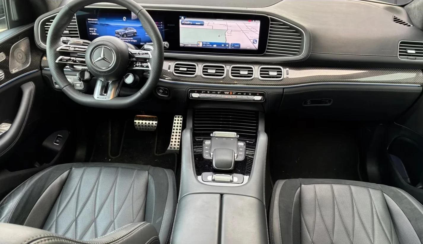 Mercedes-Benz GLE 63 S AMG /4-MATIC/COUPE/FACELIFT/CARBON/NIGHT/PANO/BURM/360, снимка 7 - Автомобили и джипове - 54120987
