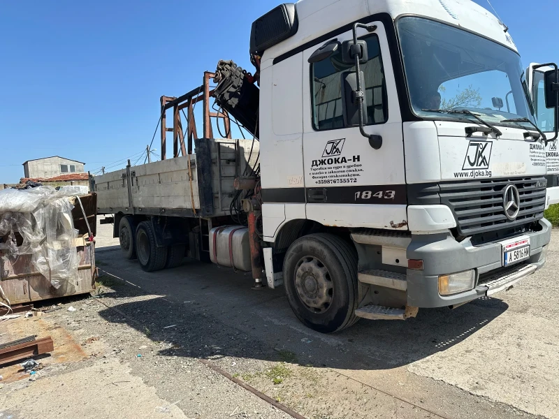 Mercedes-Benz Actros Автокран, снимка 2 - Камиони - 52329510