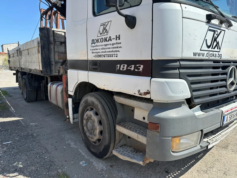 Mercedes-Benz Actros Автокран, снимка 9 - Камиони - 52329510